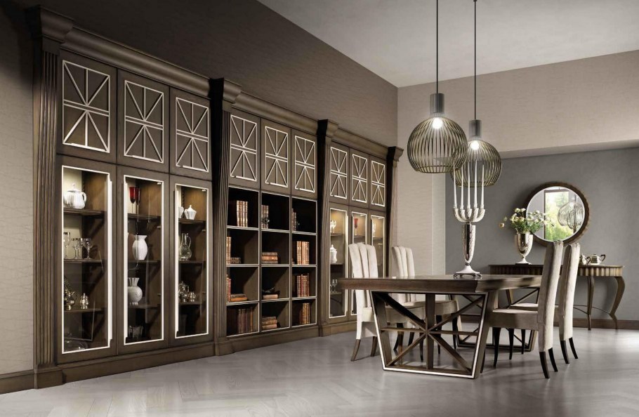 Кабинет в пентхаус арт деко Италия