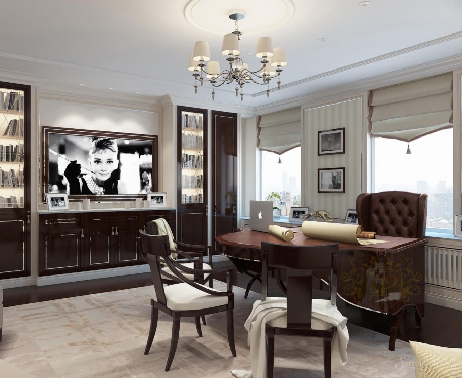 Дизайнерские шкафы в стиле ар деко