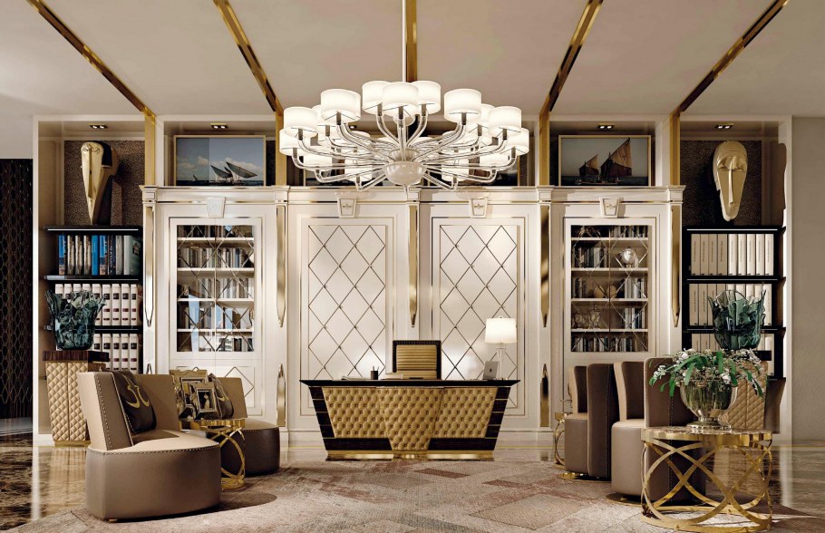 Стеллаж ар деко