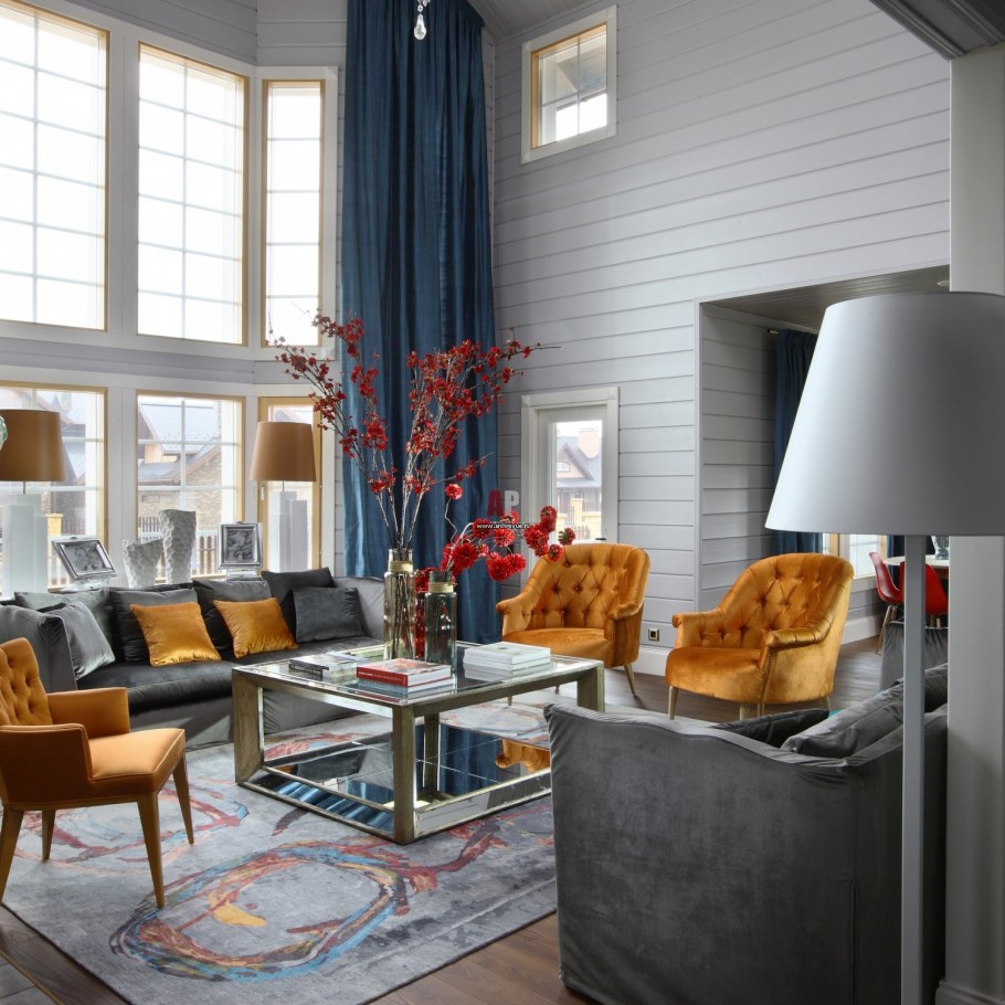 АРХРЕВЮ интерьеры в стиле Фьюжн