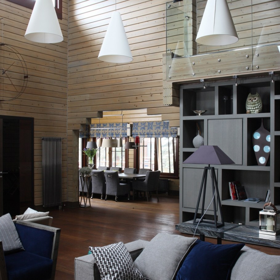 Загородный дом в стиле Фьюжн