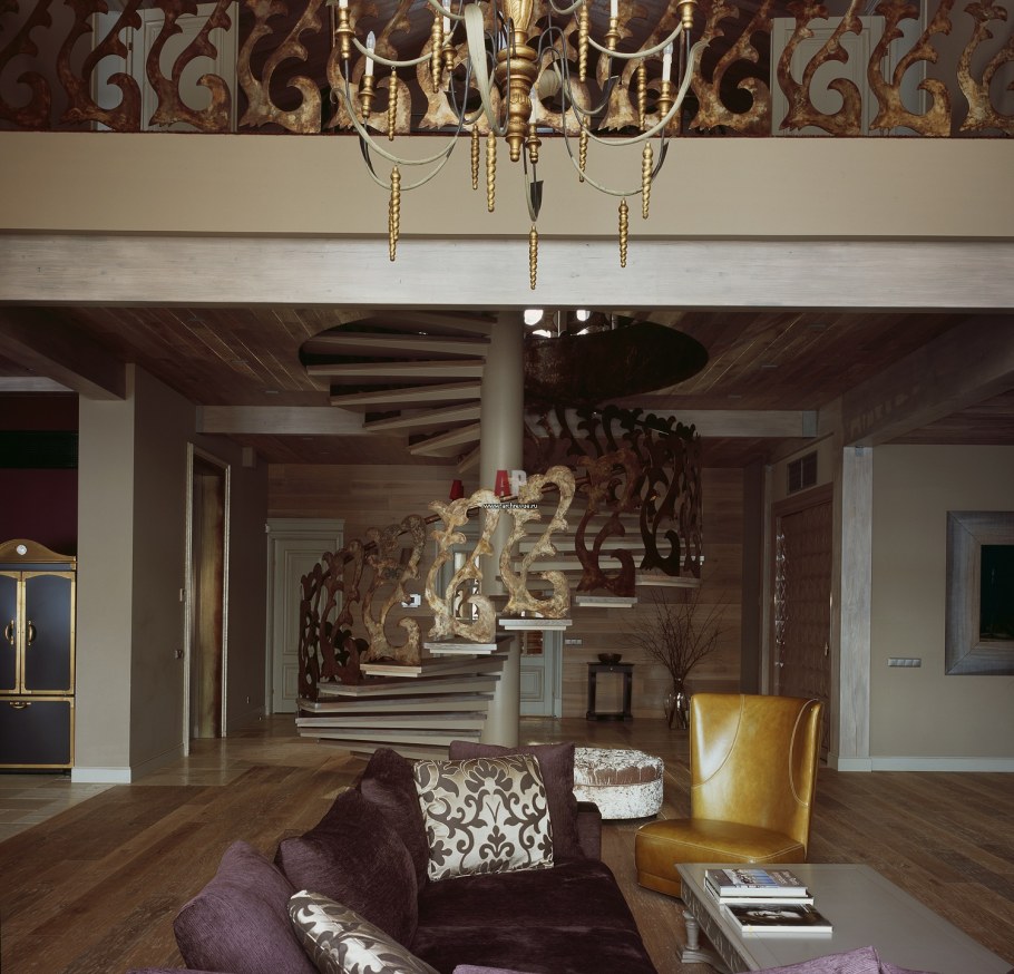 Кухня столовая с панорамными окнами