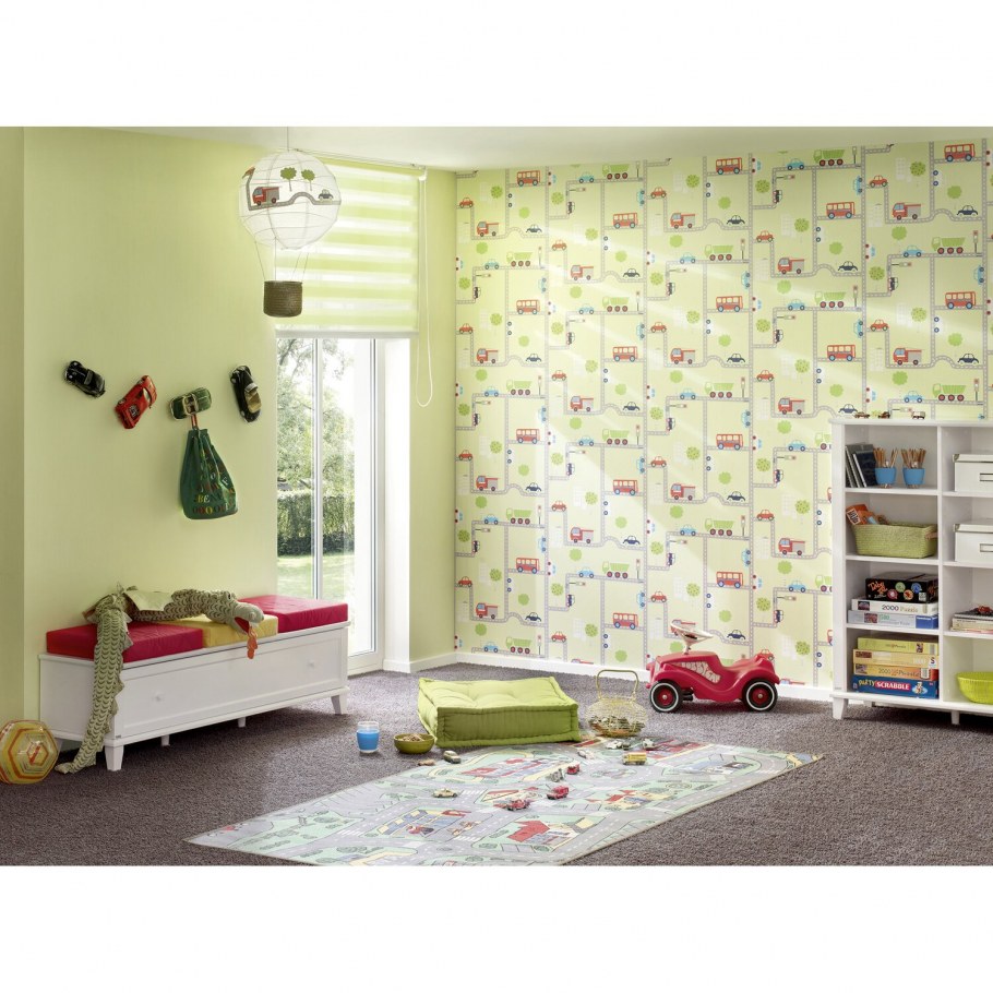 Интерьер детской стена