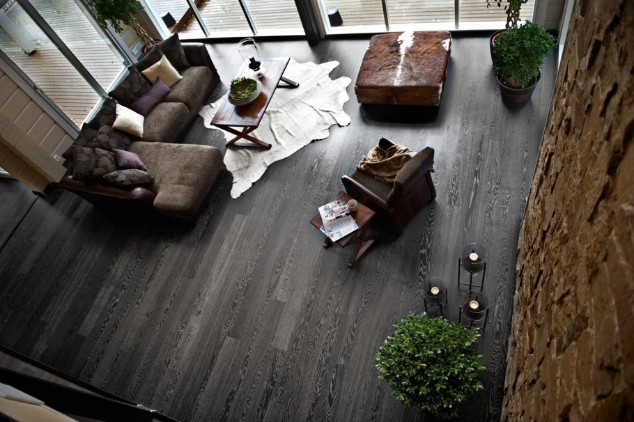 Паркетная доска Karelia дуб Stonewashed Platinum
