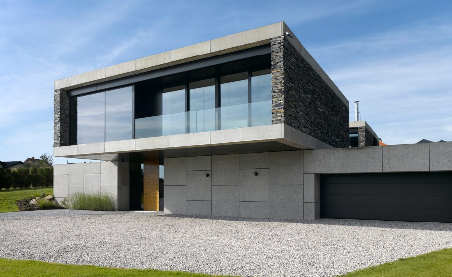 Фасад в стиле Минимализм