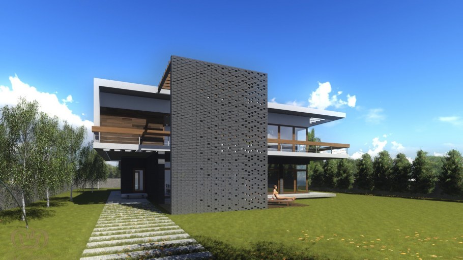 Фасады зданий в стиле минимализма