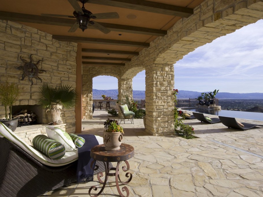 Средиземноморские патио в Тоскане