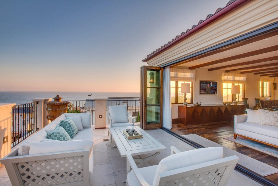 Балкон терраса в средиземноморском стиле