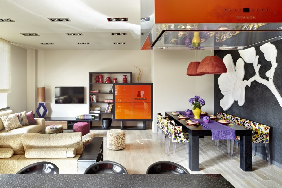 Эклектика в интерьере ресторана