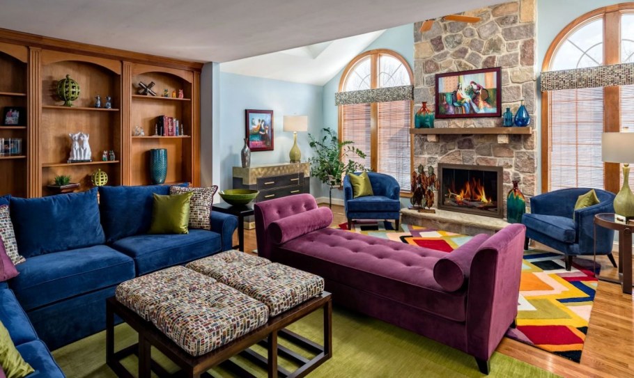 Интерьерное оборудование в стиле Фьюжн