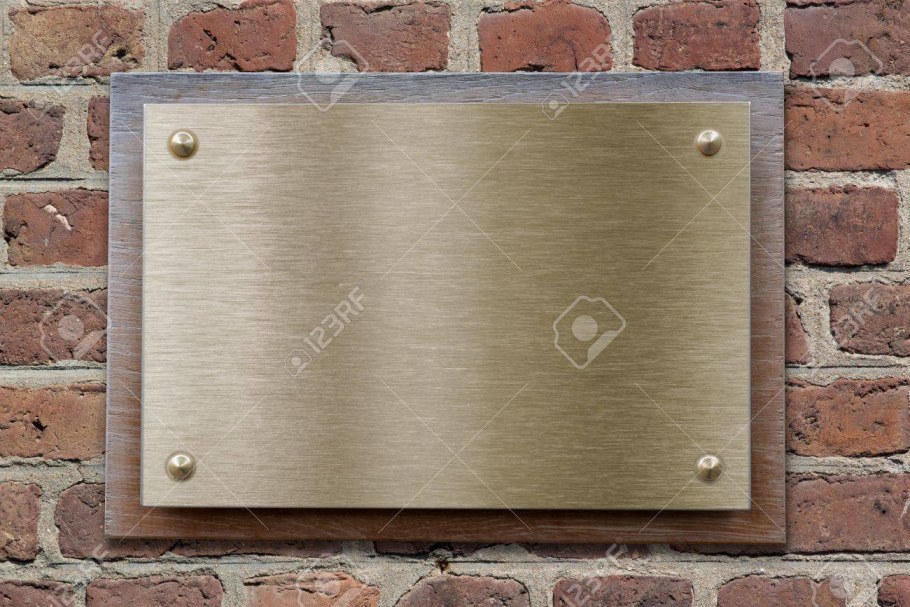 Металлические таблички на стену