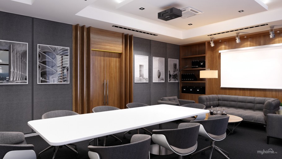 Интерьер администрации проект