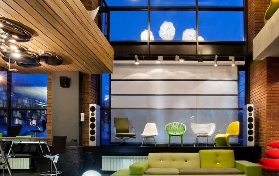 Рендеры коттеджа кухня