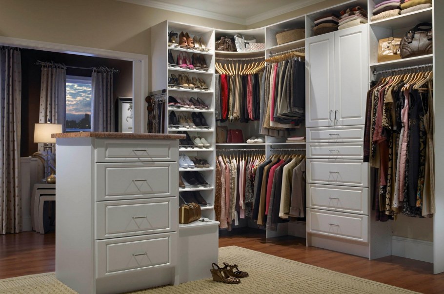 Интерьер гардеробной