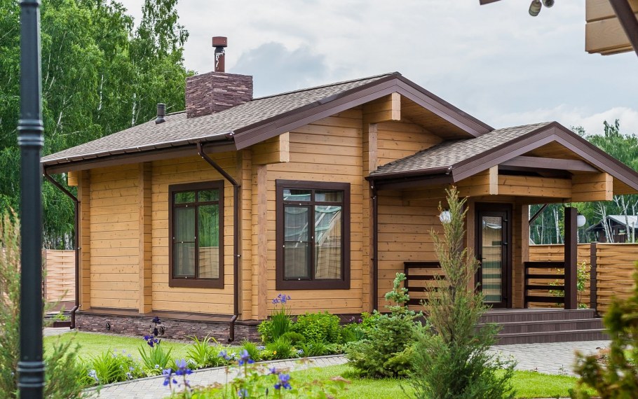 Баня гостевой дом из клееного бруса проекты