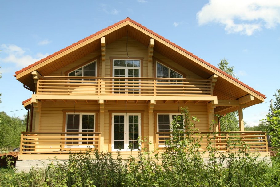 Дом из клееного бруса good Wood
