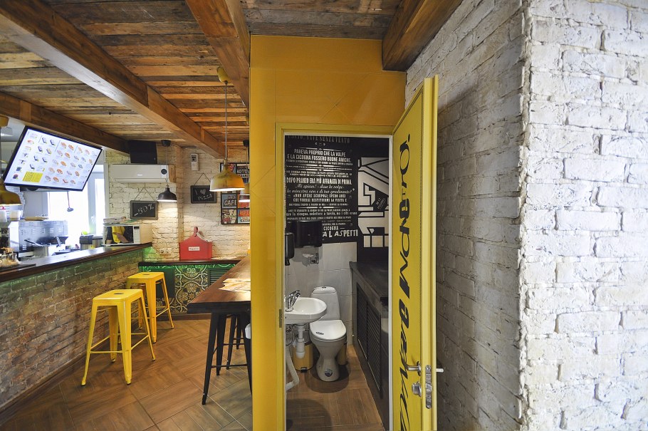 Интерьер мини кафе 30 кв.м