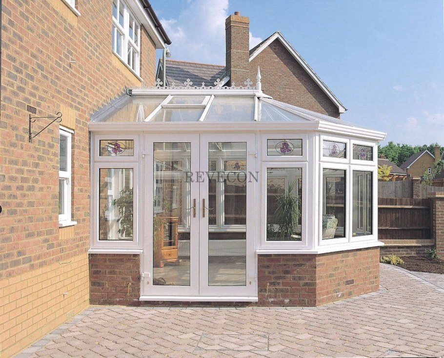 Входная группа для частного дома из стеклопакетов