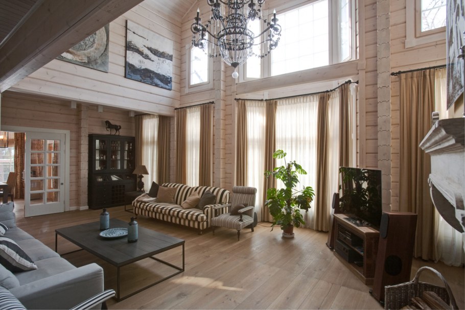 These log Cabin Kit Homes from Finland are surprisingly sleek