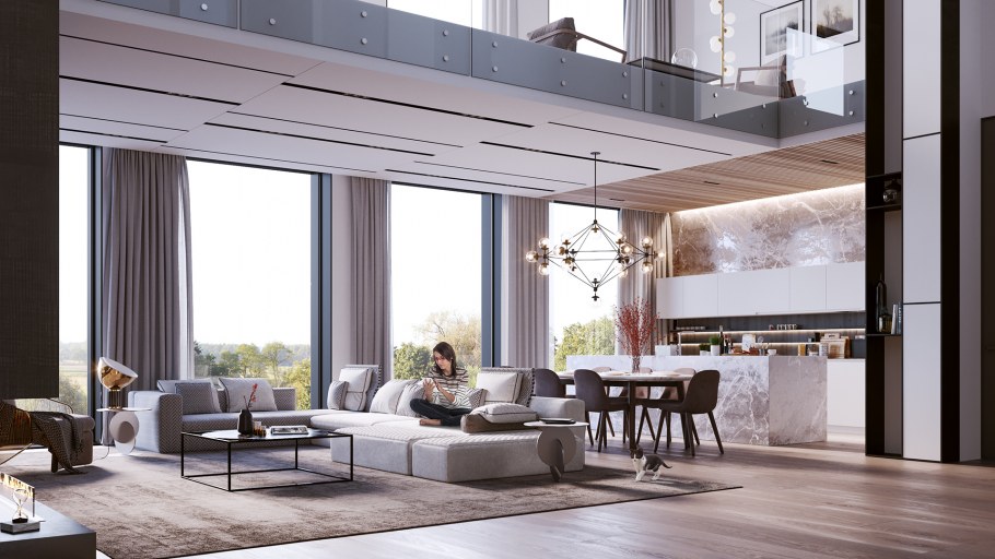 Вилла в стиле Ампир