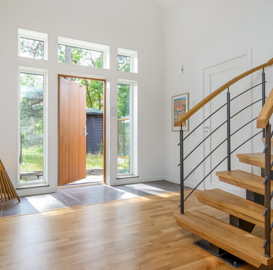 Лестница в финском доме