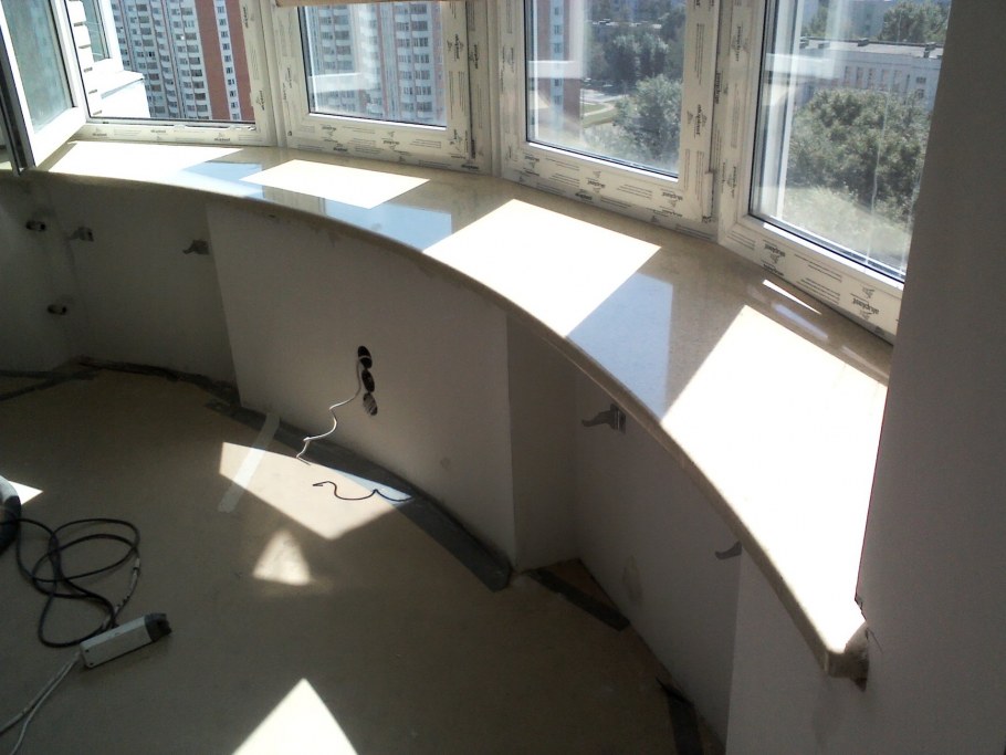 Выдвижной подоконник