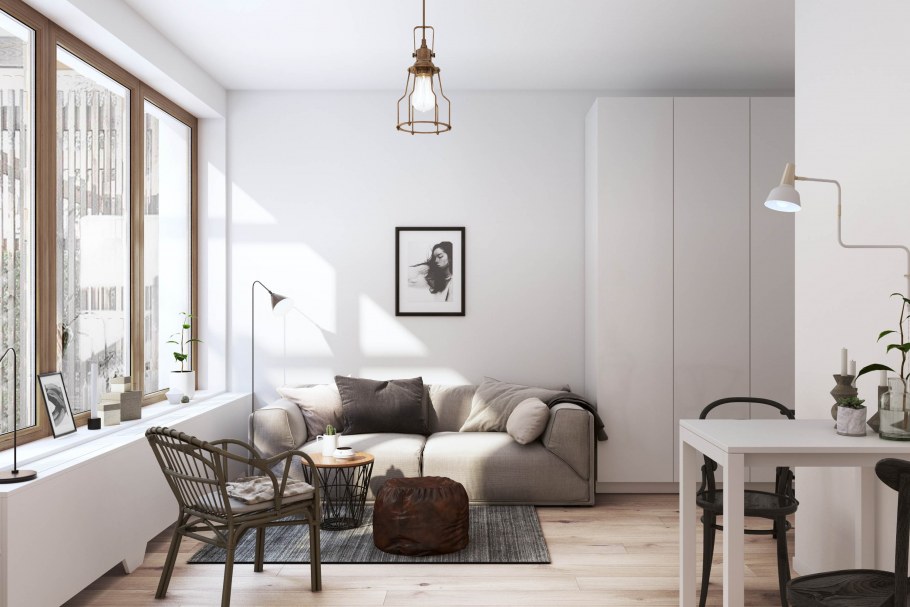 Сканди стиль в интерьере