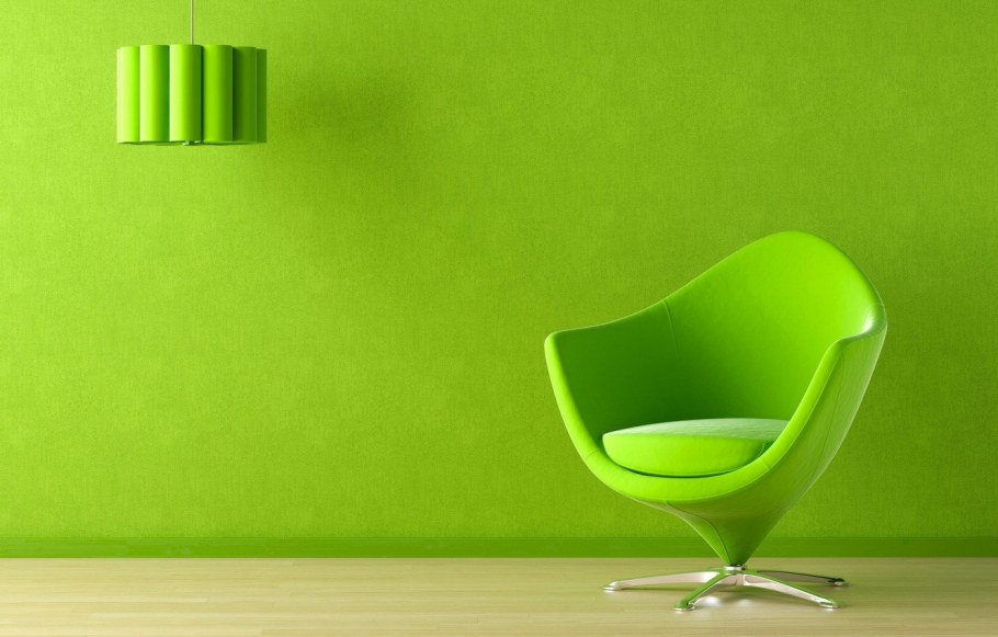 Обои салатовые для стен