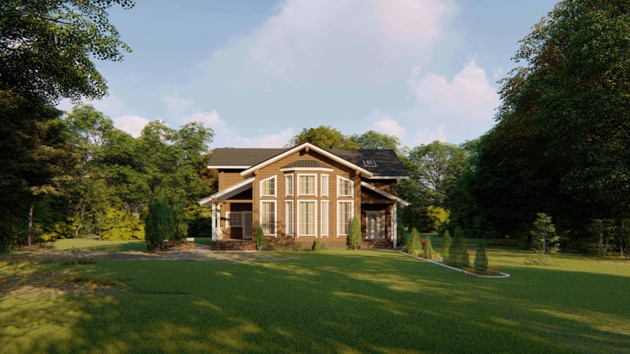 Деревянный дом