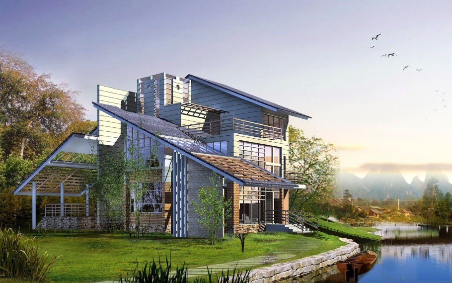 Современные дома