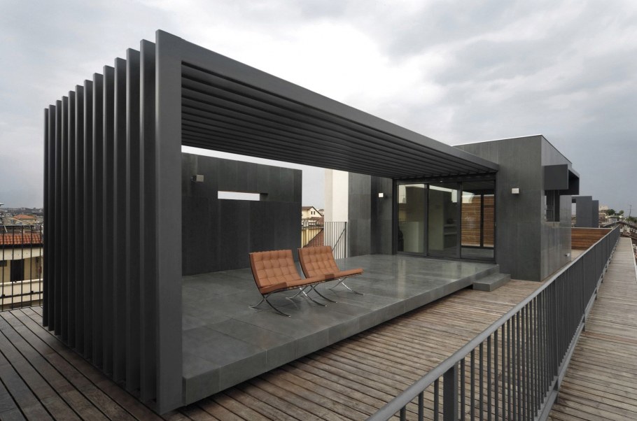 Павильон в стиле Хай тек