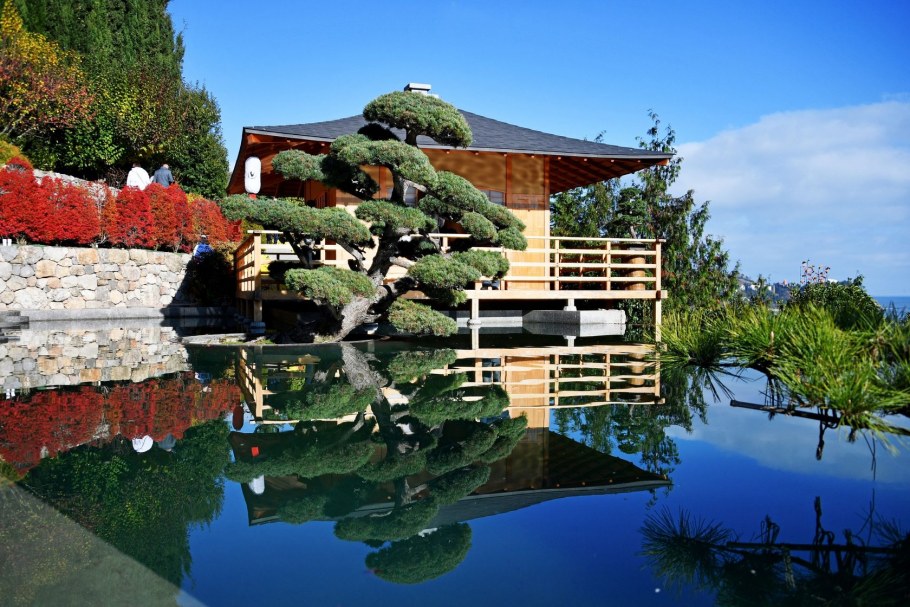 Парк Парадиз Крым японский сад