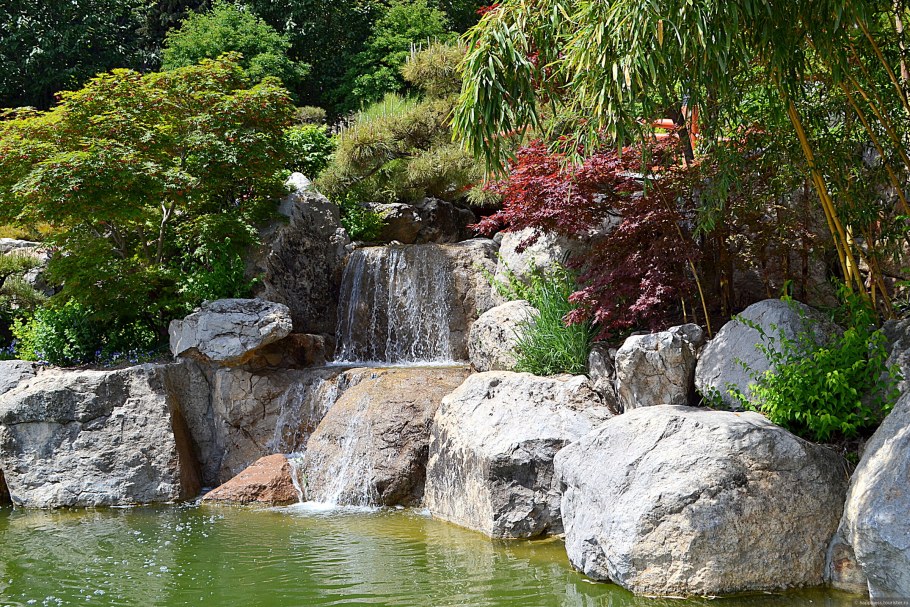 Парк Айвазовского в Крыму японский сад