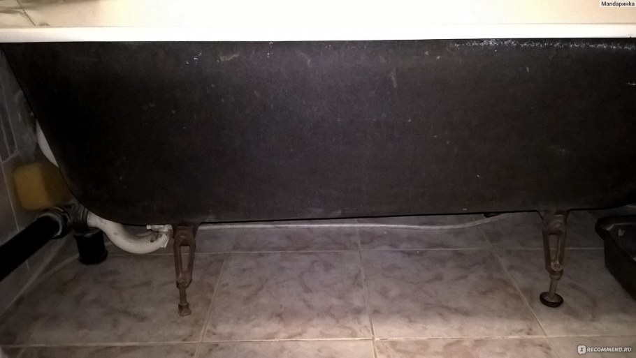 Ванная чугунная зеленая