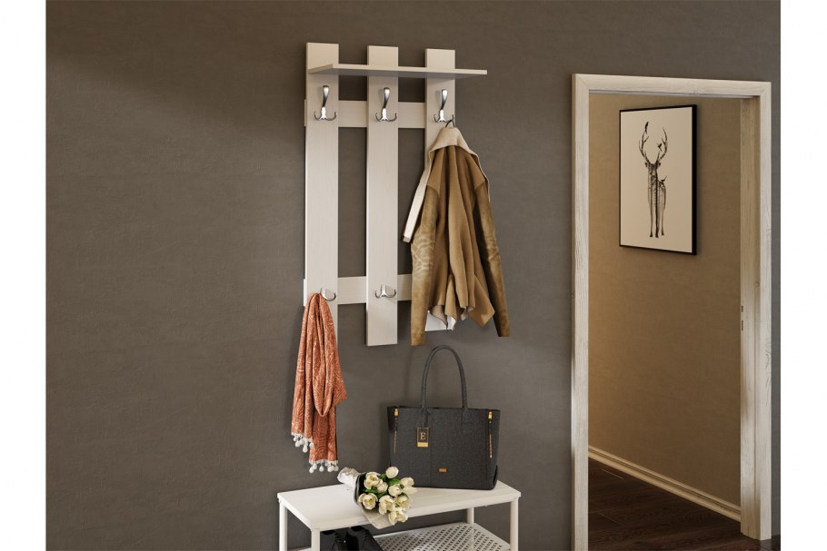 Вешалка с крючками Hoff арт