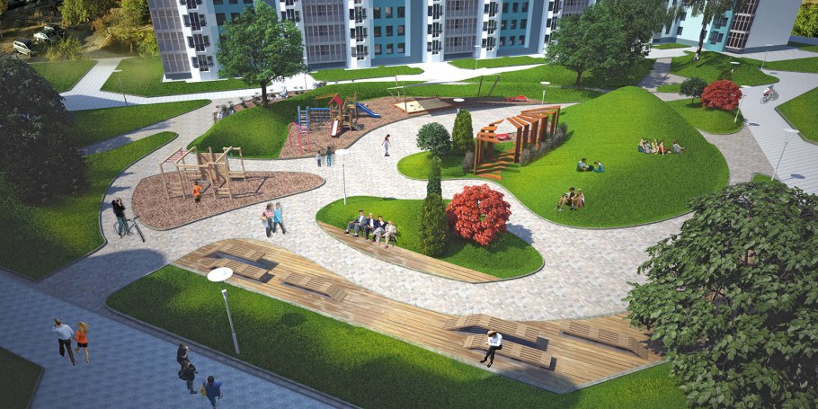 Благоустройство дворовых территорий