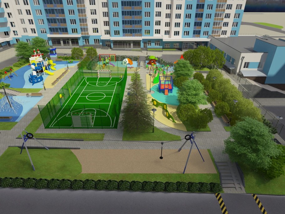 Благоустройство дворовой территории