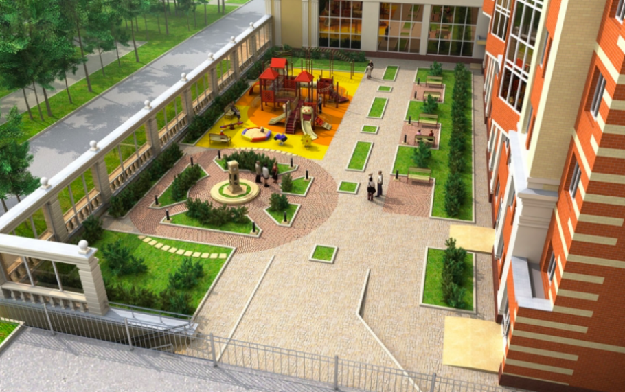 Благоустройство придомовой территории