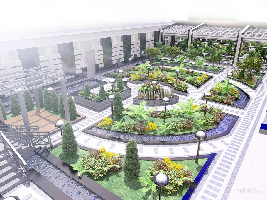 Проект озеленения