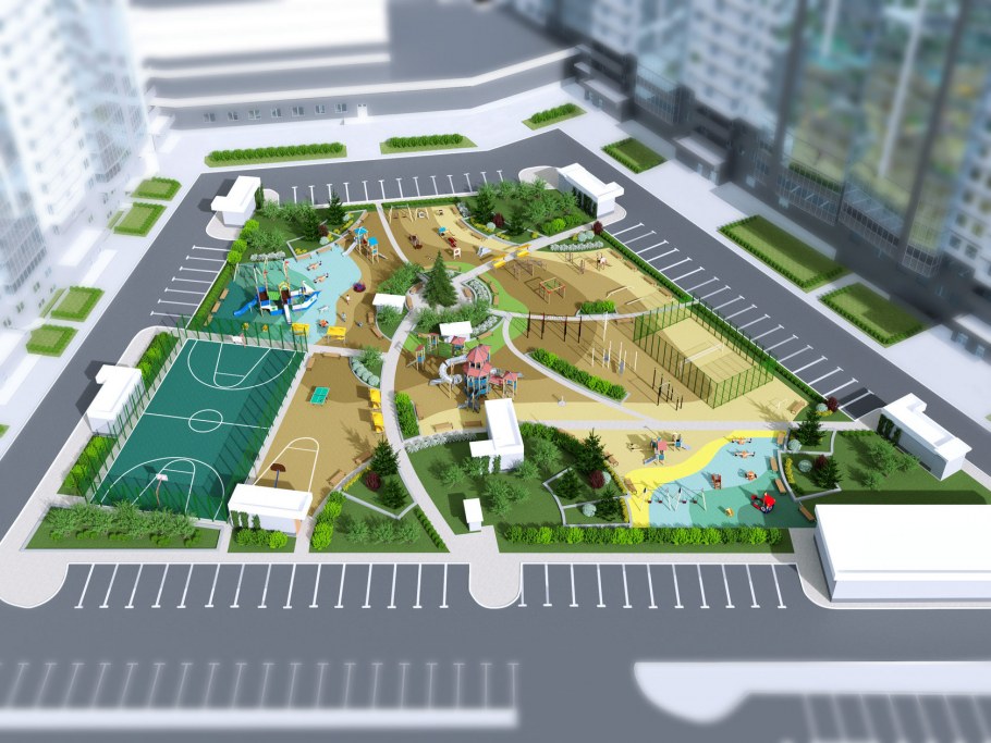 Благоустройство дворовой территории