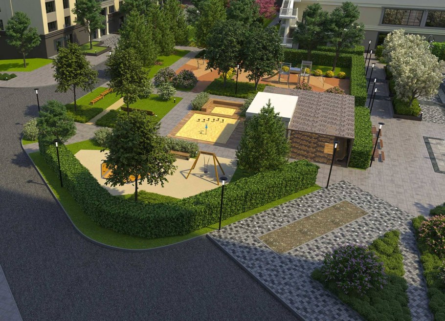 Благоустройство придомовых территорий Глазов