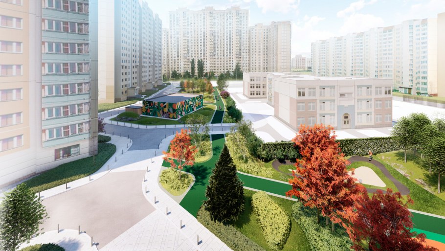 Проект двора на Васильцовском стане