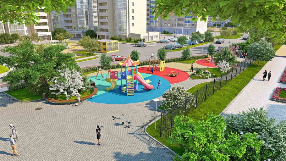 Дворовые территории благоустройство