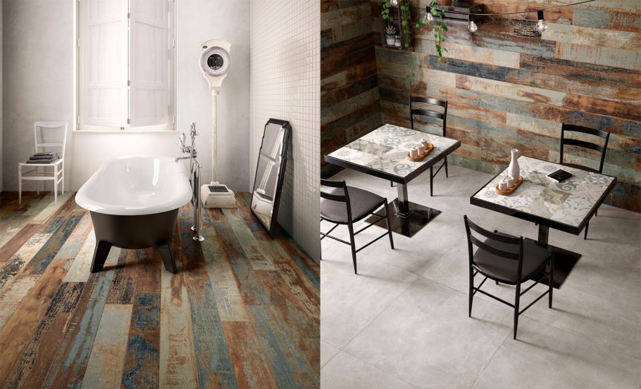 Плитка за печкой камином