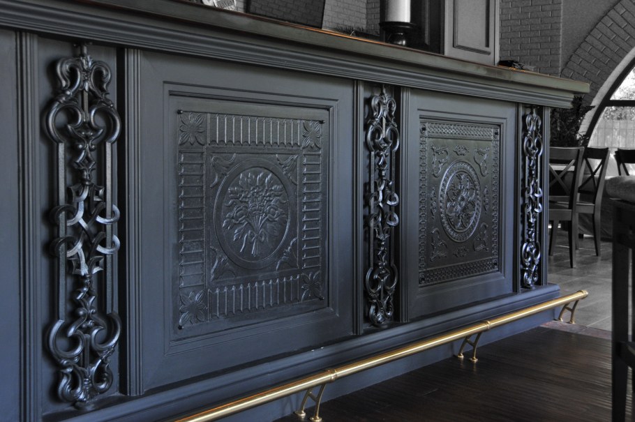 Чугунные плиты в интерьере