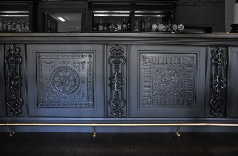 Чугунные плиты в интерьере