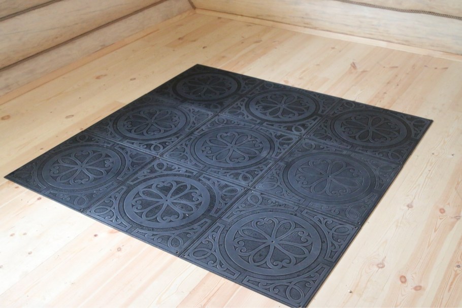 Плитка чугунная квадратная ПП-400