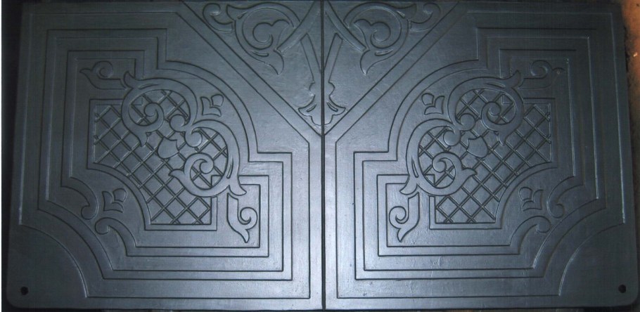 Плитка чугунная квадратная ПП-300