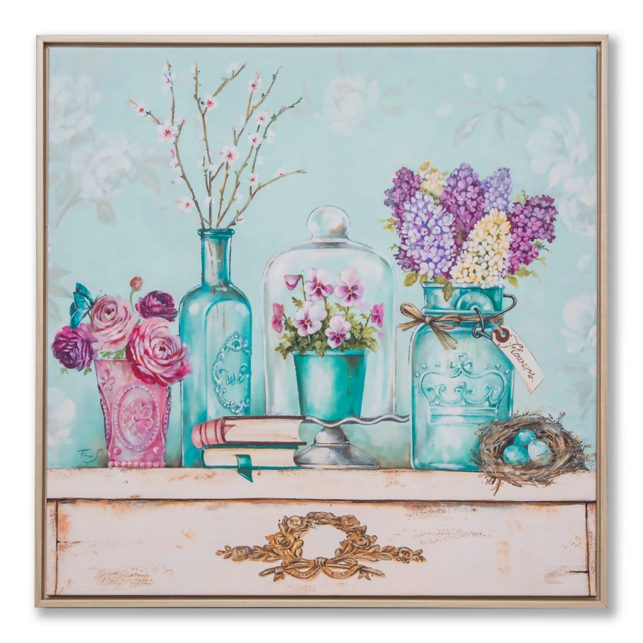 Картина на кухню в пастельных тонах