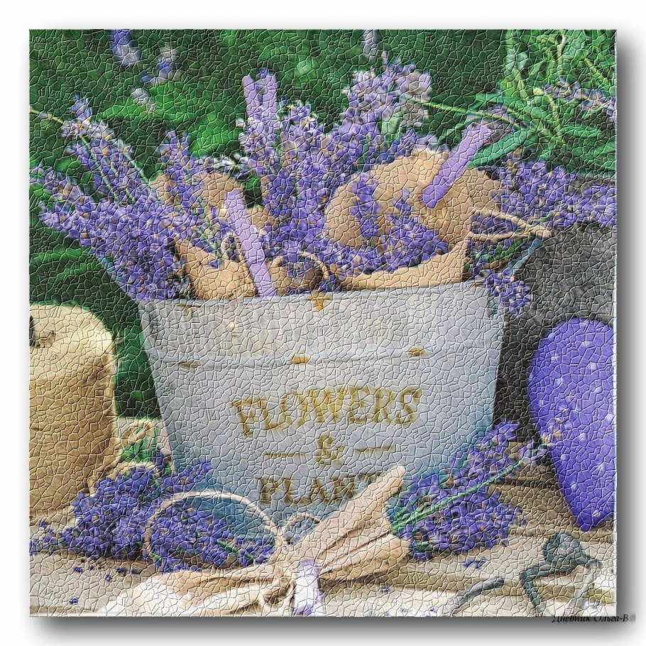 Декор беседки в стиле Прованс